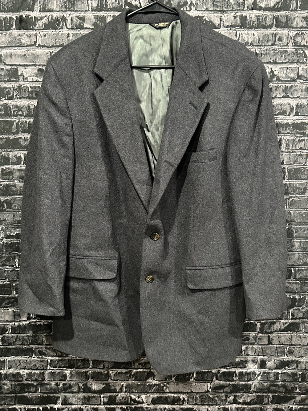 Joseph & Lyman Charcoal Grey 100% Cashmere Blazer Coat!
